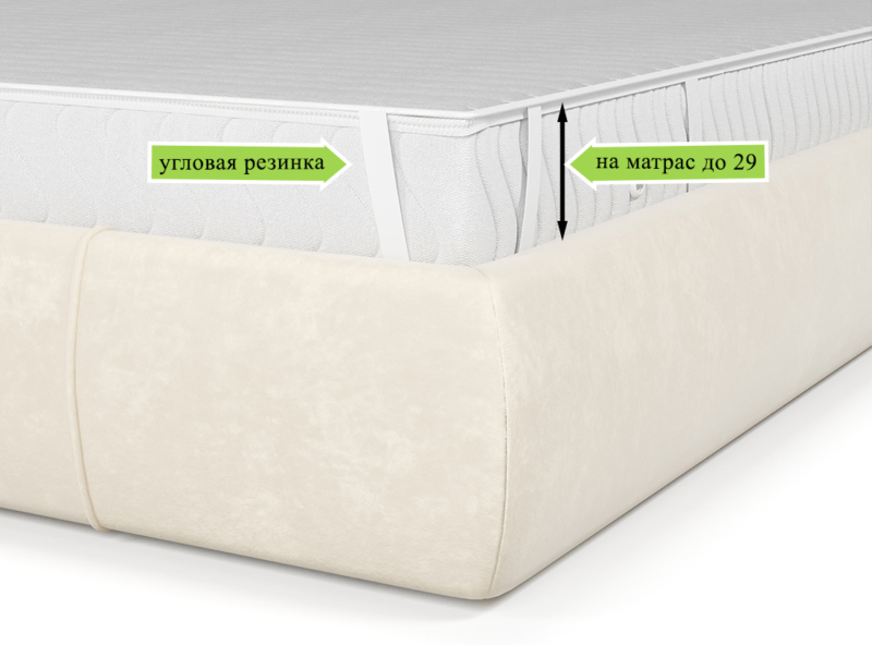 Наматрасник защитный ЭОС "Облако" Light grey — изображение 5